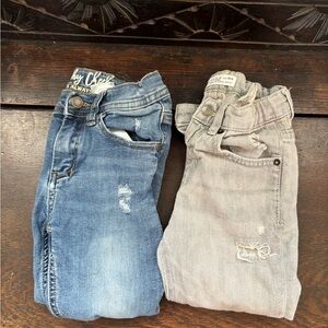 2 pairs toddler jeans 3-4T  Zara